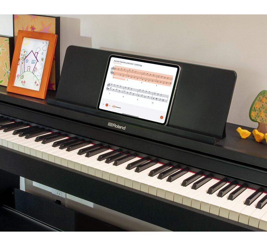  اپلیکیشن پیانو دیجیتال رولند RP107 